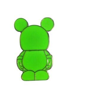 Disney Mickey Mouse Green Vinylmation Jr 2012 Badge Lapel Pin